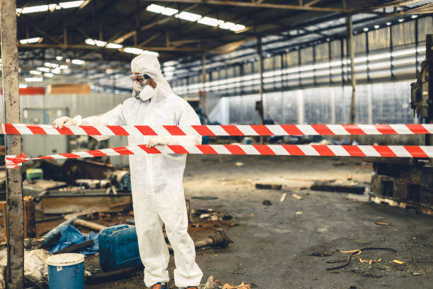 Professional Hoarding Cleanup technician working in Ashton, ID